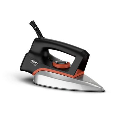 Ferro a Seco Anti aderente 1200w FS31 Preto e Terracota 127V Arno Preto com Terracota / 127V