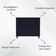Cabeceira Decorativa Classic Para Cama De Casal 140 Cm Suede Preto Suede