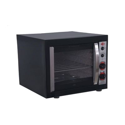 Forno Elétrico Layr 46L Cristal Black Com Timer Preto 220V