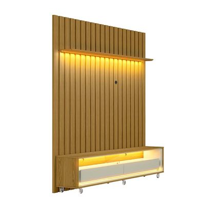 Painel para TV até 70 polegadas Alanis com LED Cedro
