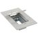 Tampa 1 Posto 4x2 Para Piso Tramontina Modular Cinza
