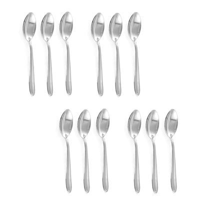 Colher de Mesa Colheres Talheres Aço Inox Victoria 12un