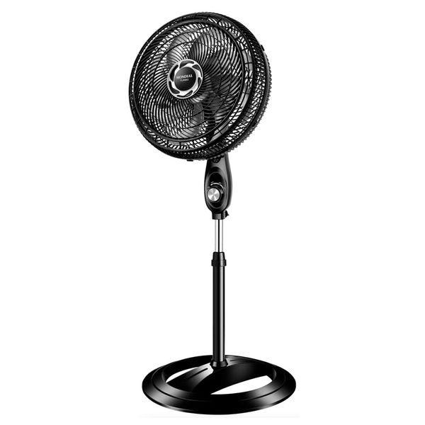 Ventilador de Coluna 40cm Turbo, Mondial, Preto/Prata, 140W, 220V - NVT-40C-8P-B