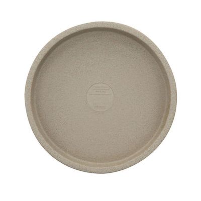 Prato Para Vaso Tramontina Em Polietileno Granito Areia M