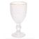 Taça De água Cristal Com Fio De Ouro 320 Ml - Lyor