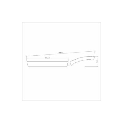 Panquequeira Tramontina Paris Em Alumínio Com Revestimento Interno E Externo Antiaderente Starflon Max Chumbo 28 Cm 1,8
