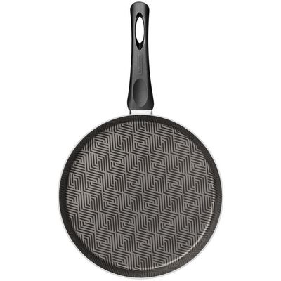 Panquequeira Tramontina Paris Em Alumínio Com Revestimento Interno E Externo Antiaderente Starflon Max Chumbo 28 Cm 1,8