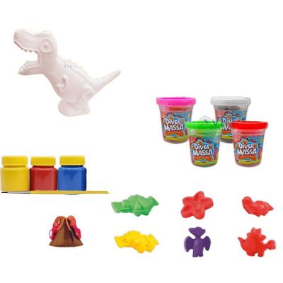 Massinha De Modelar Diver Dinos - Divertoys