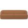 Sofá 3 Lugares Curvo Orgânico com 02 Poltronas Para Sala Living 220cm Barolo L06 Bouclê Terracota  - Lyam Decor