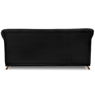 Sofa 2 Lugares Retro Polo 180cm Com Almofada Veludo 2237 Ezz 2237