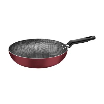 Frigideira Funda Tramontina Loreto em Alumínio com Revestimento Interno e Externo em Antiaderente Starflon Max Vermelho