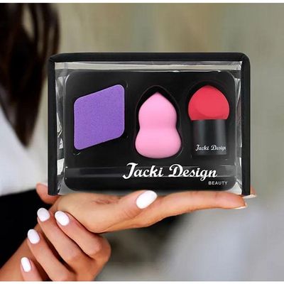 Kit Com 3 Esponjas Jacki Design Violeta Escuro
