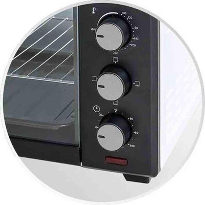 Forno De Bancada Elétrico Best Forno Plus 60L Preto/branco 220V
