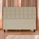 Cabeceira Decorativa Florem Para Cama De Queen 160 Cm Nude Suede