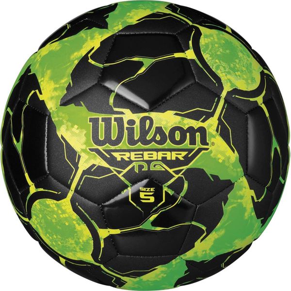 Bola De Futebol - Rebar Ng - Verde E Preto - Wilson WIL33010