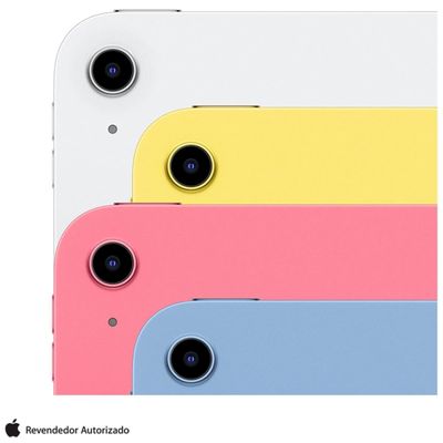 iPad (10ª geração) Apple A14 Bionic (10,9", Wi-Fi, 64GB) - Prateado