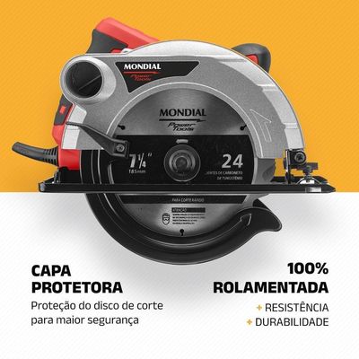 Serra Circular Mondial Power Tools Fsc-04 Serra Circular 60hz 220V