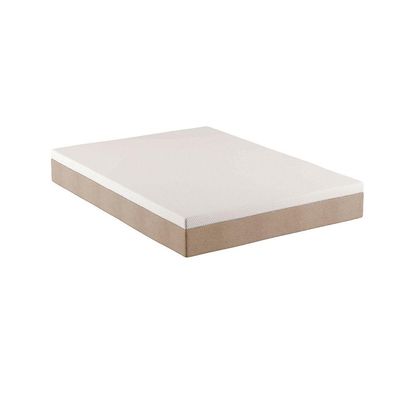 Colchão Queen Guldi Comfort com Massageador Quântico Molas Ensacadas (30x158x198) Branco e Bege
