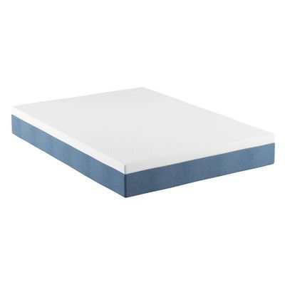Colchão King Mola Ensacada Guldi Macio (25x193x203) Azul e Branco