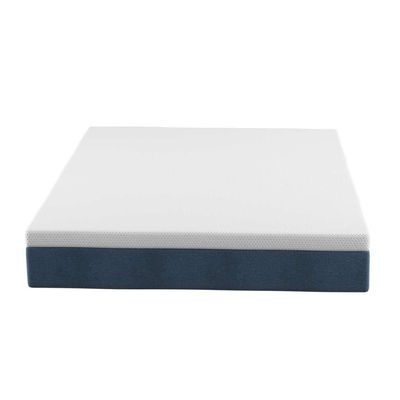 Colchão Queen Mola Ensacada Guldi Macio (25x158x198) Azul e Branco