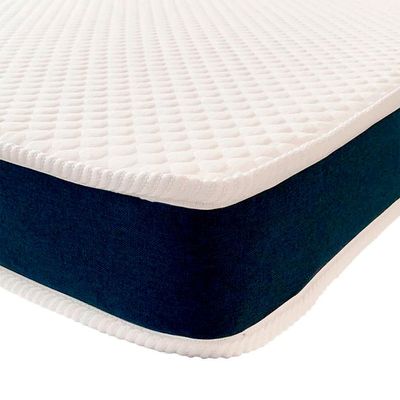 Colchão Solteiro King Guldi Duplo Plus D28 (16x96x203) Branco e Azul