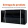 Sofá 2 Lugares Retrátil Lubeck Suede Preto 140 cm