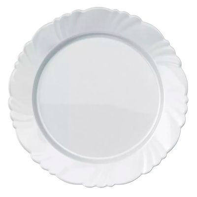 Jogo de Pratos Raso Duralex Opaline Pétala 25,5 cm 24 Peças - Nadir