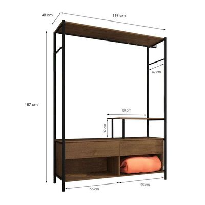 Guarda-Roupa Closet Modulado Barcelona Demolição