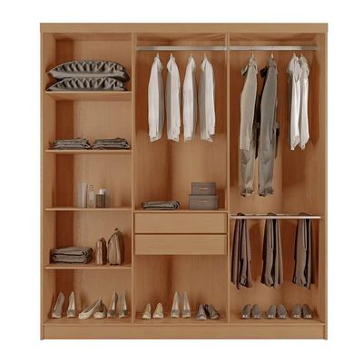 Guarda-Roupa Casal Xangai 6 PT 2 GV Imbuia