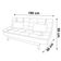 Sofá-Cama 3 Lugares Casal Premium II Suede Café