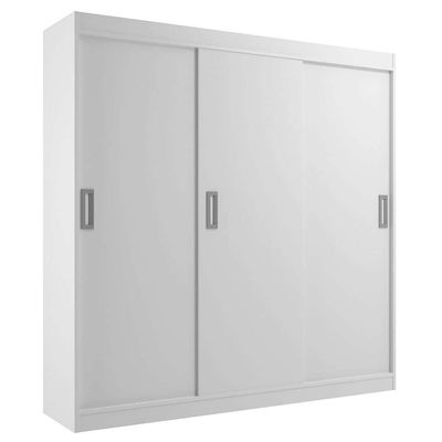 Guarda-Roupa Casal Lisboa 3 PT 2 GV Branco