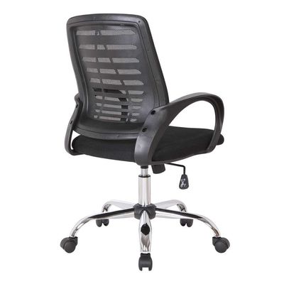 Cadeira de Escritório Secretária Giratória Light Preta
