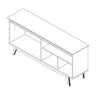 Buffet Classic 4 PT Off White e Nature