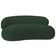 Divã Recamier Luxo Canadá 180cm Lado Direito Linho Adj Decor Verde