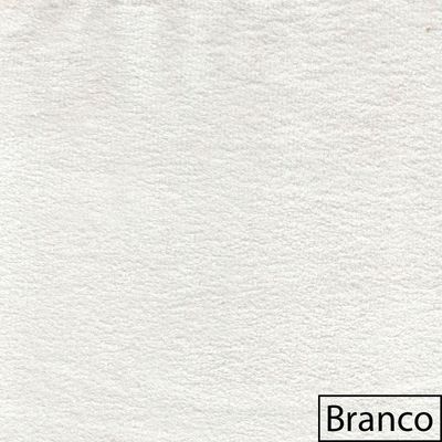 Sofá Curvo 3 Lugares Orgânico Sala Recepção Luxo Panamá 200cm Bouclé Branco