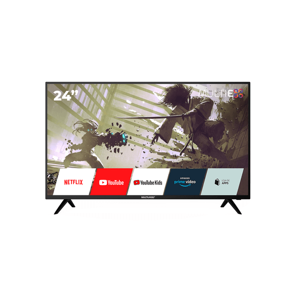 Combo Casa - Tela Multilaser 24” Multi Experience Smart e Aspirador de Pó Robô Bivolt 30W - TL047K TL047K Combo Casa - Tela Multilaser 24” Multi Experience Smart e Aspirador de Pó Robô Bivolt 30W - TL047K TL047K