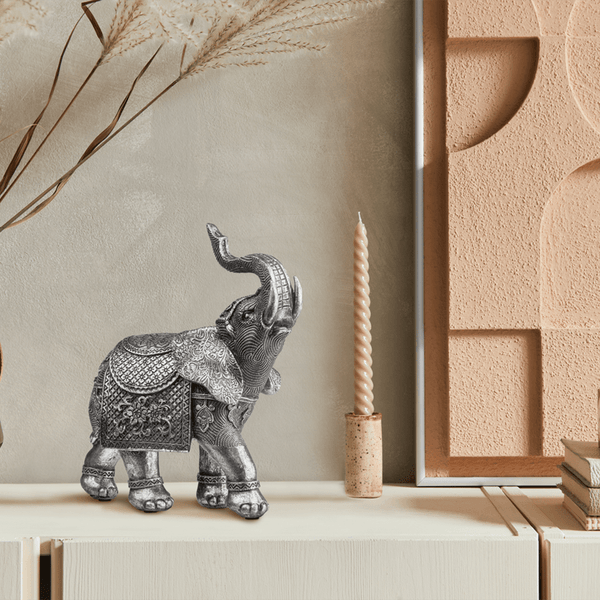 Elefante Decorativo Raj Poliresina Uphome - UD350 UD350