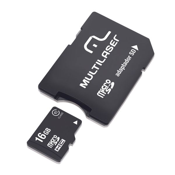 2X1: Adaptador Sd + Cartao De Memoria Classe 10 16Gb - MC110 MC110