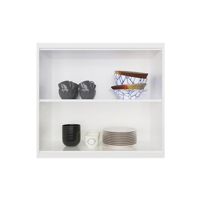 Armário Aéreo Évora 2 PT Branco Ártico 80 cm