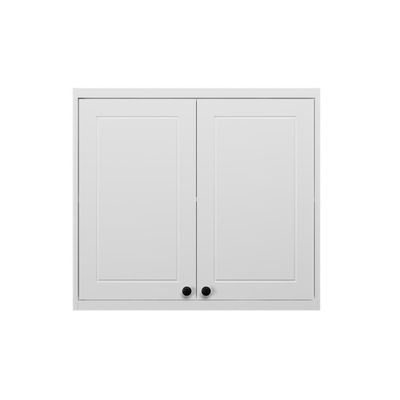 Armário Aéreo Évora 2 PT Branco Ártico 80 cm
