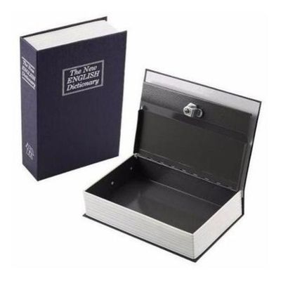 Cofre Livro Camuflado Formato Dicionário Inglês 18Cm