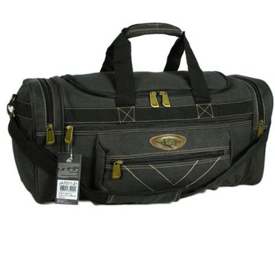 Sacola Viagem Bolsa Mala Média Academia Lona JA7011 preto