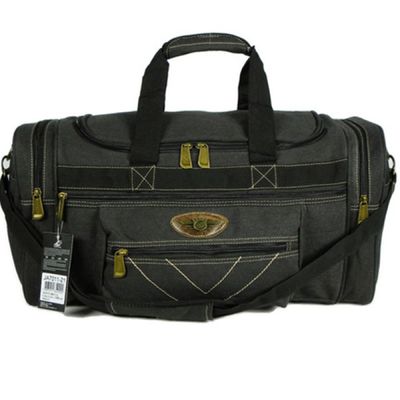 Sacola Viagem Bolsa Mala Média Academia Lona JA7011 preto