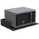 Suporte Suspenso Para Micro-ondas Forno 60x40 cm Class L03 Preto - Lyam Decor
