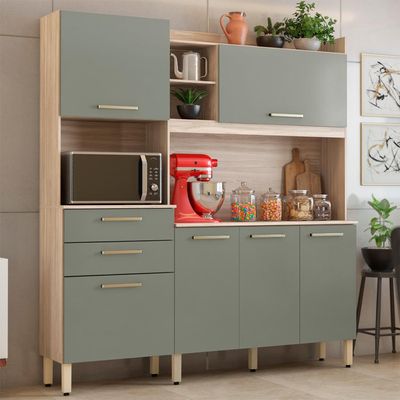 Kit de Cozinha Select 6 PT 2 GV Avena e Menta