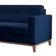 Sofá 3 Lugares Living Linho Cotton Azul Marinho 210 cm
