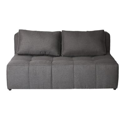 Sofá 2 Lugares Modular Soho Linho Grafite