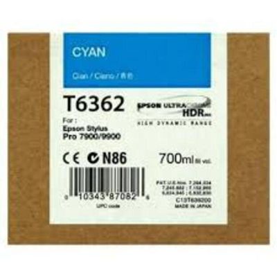 Cartucho De Tinta Epson T6362 Cyan