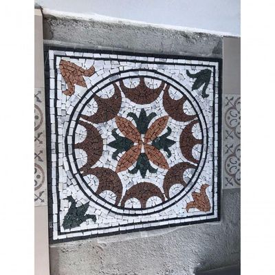 Mosaico Religioso Bizantino Paixão Bizantina Tamanho 120cm