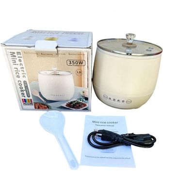 Panela Elétrica De Arroz Caldos Legumes Cerâmica Antiaderente 1,8L 110V